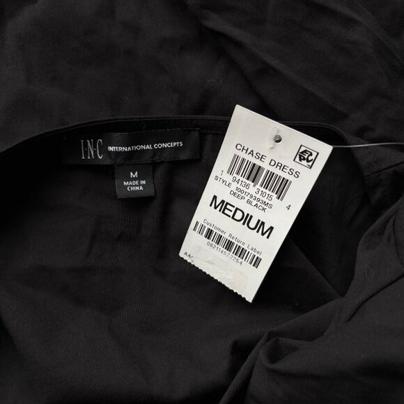 I.N.C. International Concepts Women's V Neck Puff Sleeve Mini Dress NWT - Picture 4 of 4